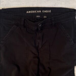 American Eagle Outfitters Black Wide Leg Pants